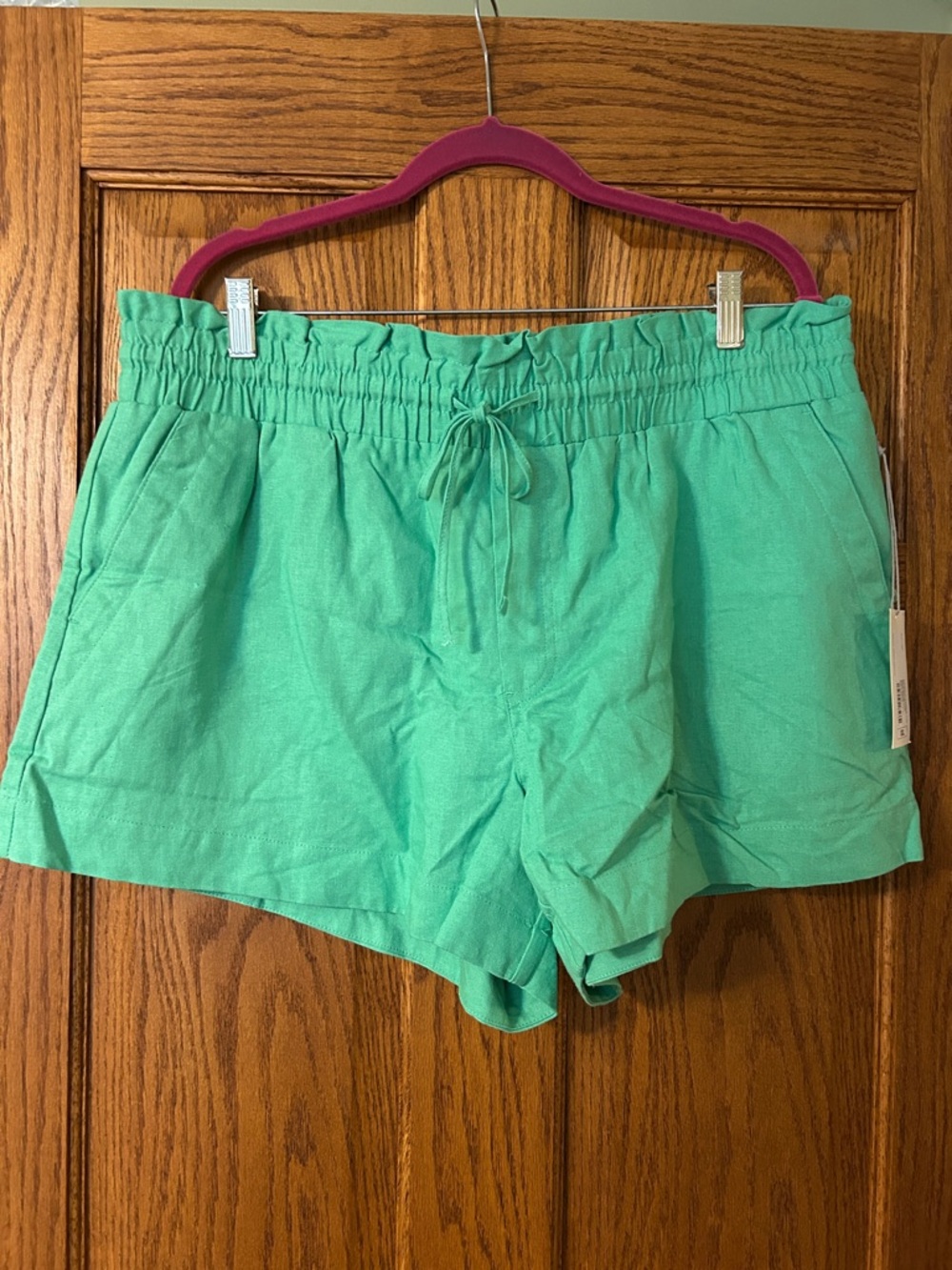 a new day Green Drawstring Shorts
